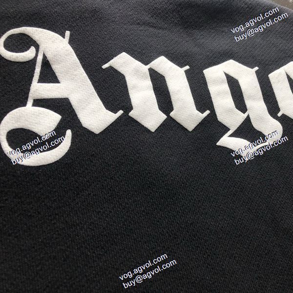 大人気☆NEW!! パーム エンジェルス Palm Angels スーパーコピー 激安 2020秋冬 パーカー PALM ANGELS BLACK LOGO OVER HOODIE 